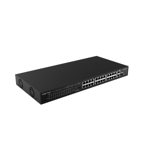RG-ES126S-LP V2 Switch Non Managé Poe+ 24 Ports Avec Point Accès Cloud